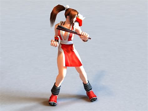 mai shiranui 3d|Download 3D Designs of “Mai shiranui”